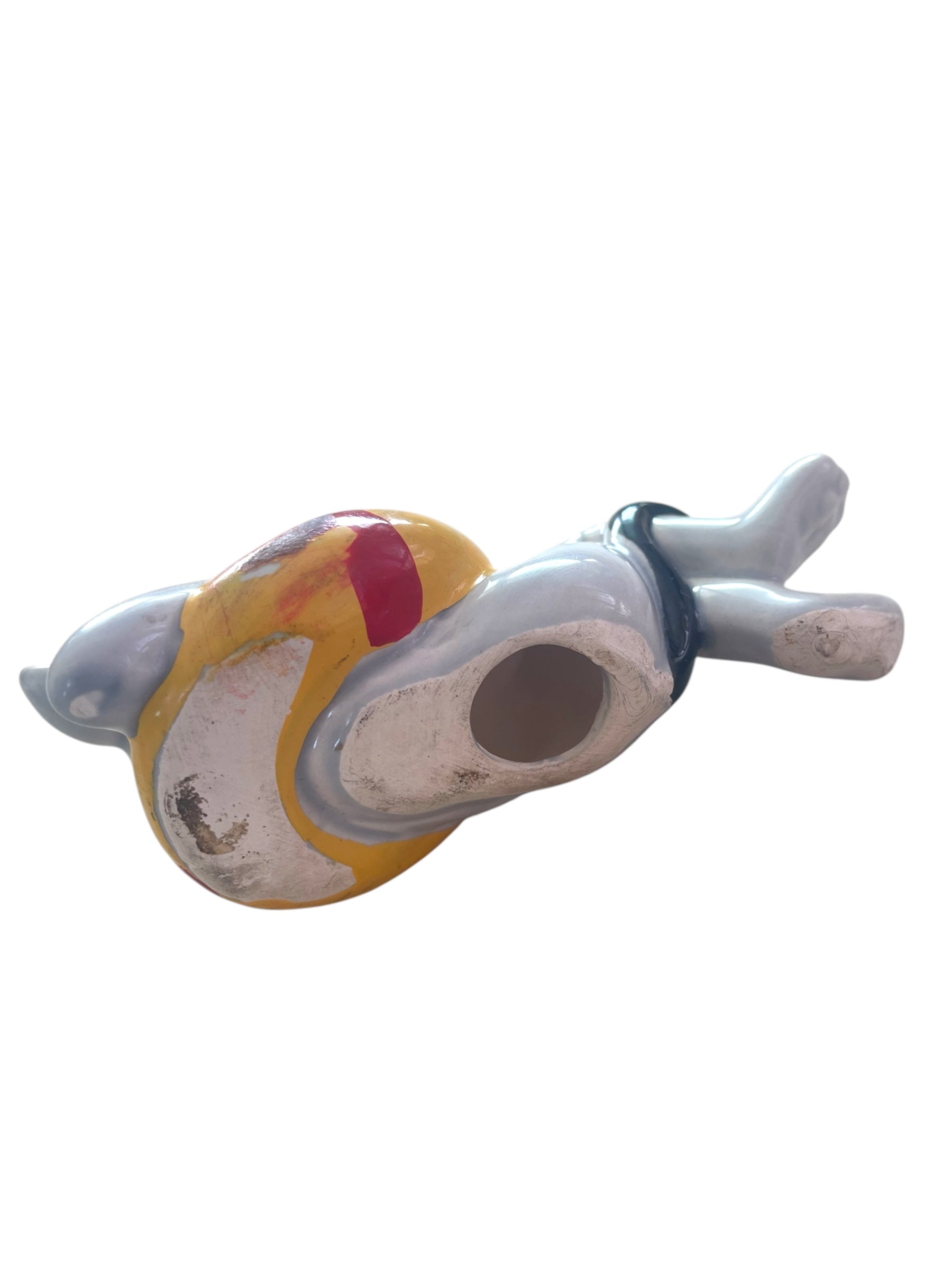 Bathing Beauty Vintage Ceramic Mouse with Life Preserver