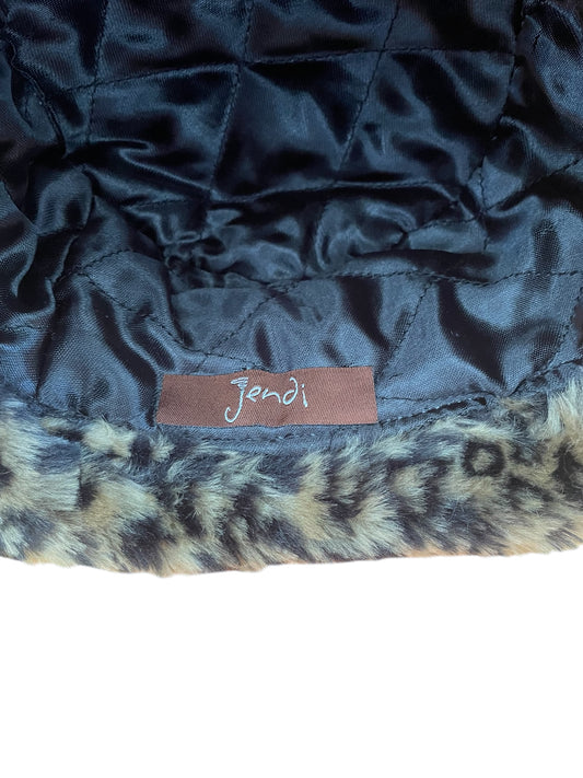 Leopard Print Faux Fur Hat