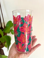 Retro 70s 80s Set of 3 of 3 Plastic Tumblers