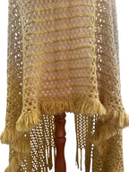 Mustard Fringed Shawl