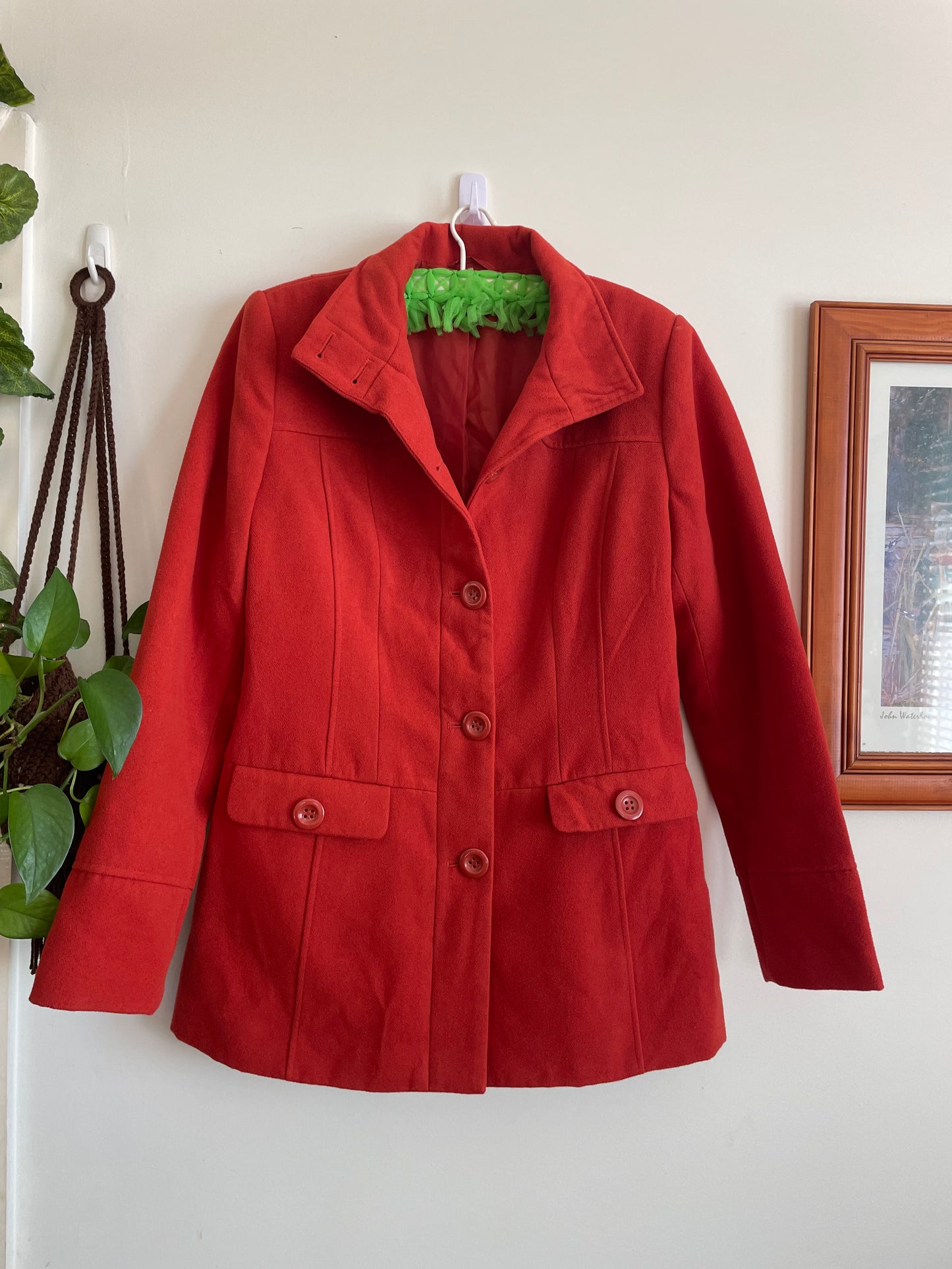 Burnt Orange Vintage Style Blazer