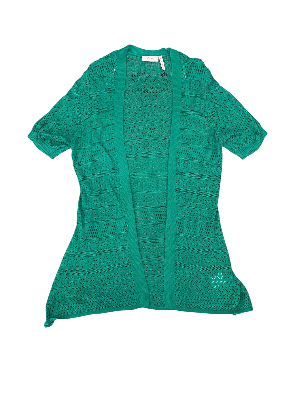 Green shirt sleeve cardigan - Millers