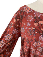 Boho Long Sleeve Mini Dress
