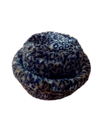 Leopard Print Faux Fur Hat