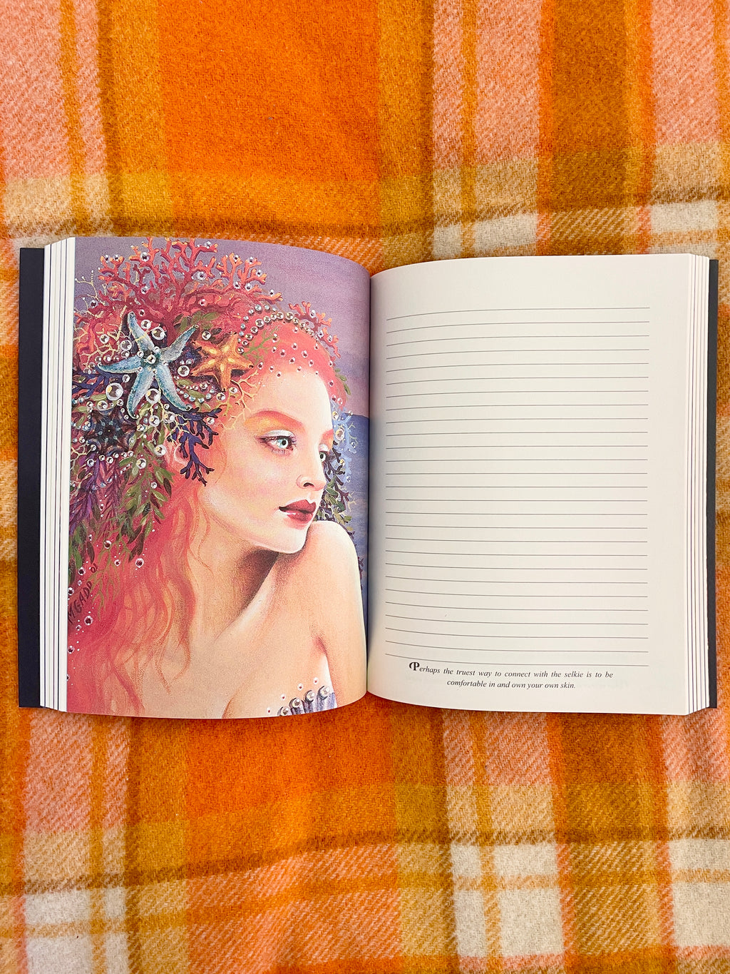 The Mermaids Mirror Journal by Lucy Cavendish Paperback