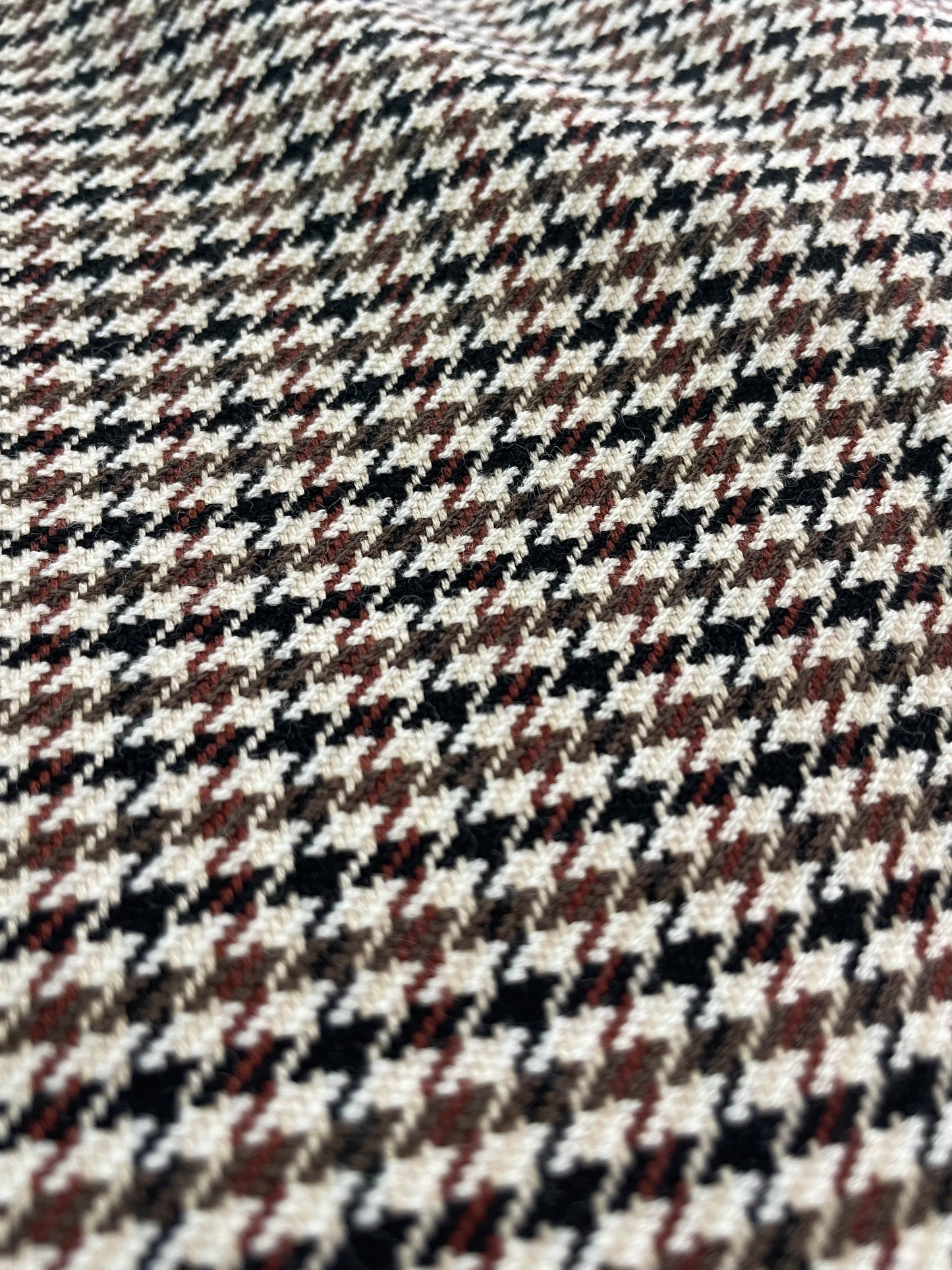Houndstooth pattern mini Skirt - Sz 12