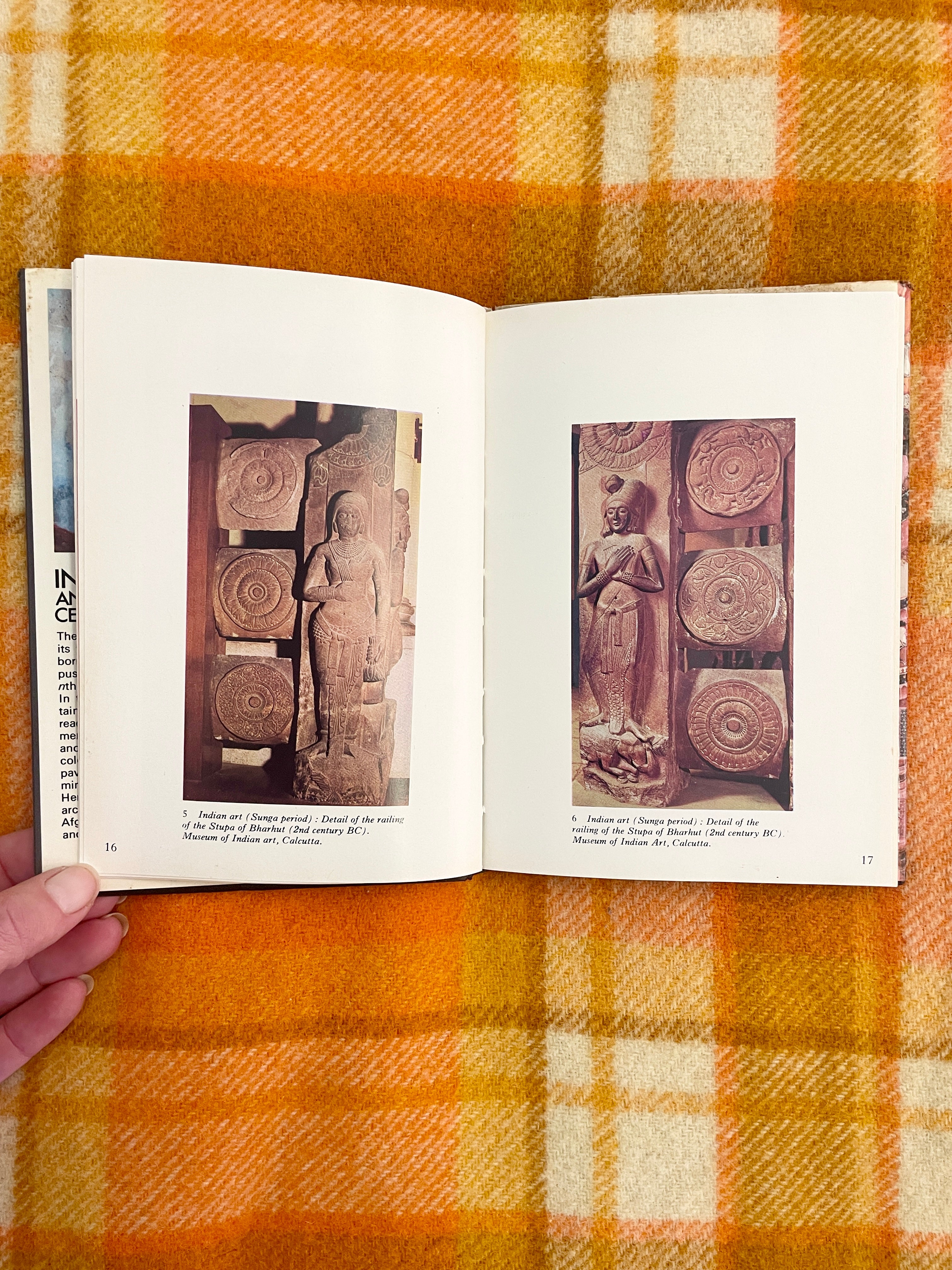 Vintage 1972 Indian Art Hardcover Book Fransesco Abbate