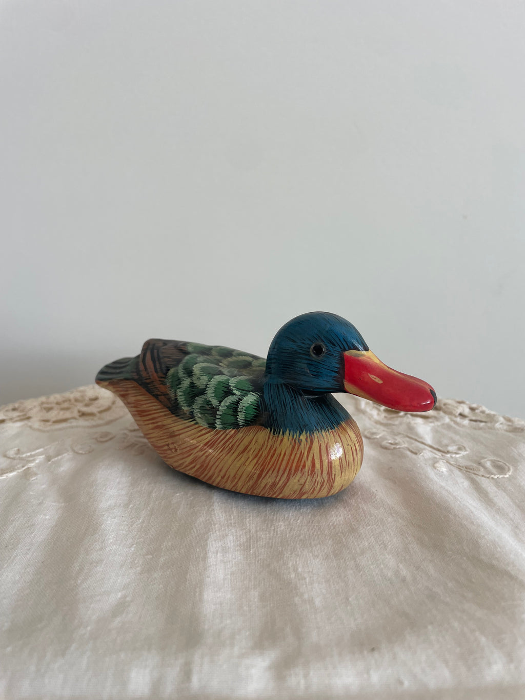 1960s Ceramic Mallard Duck