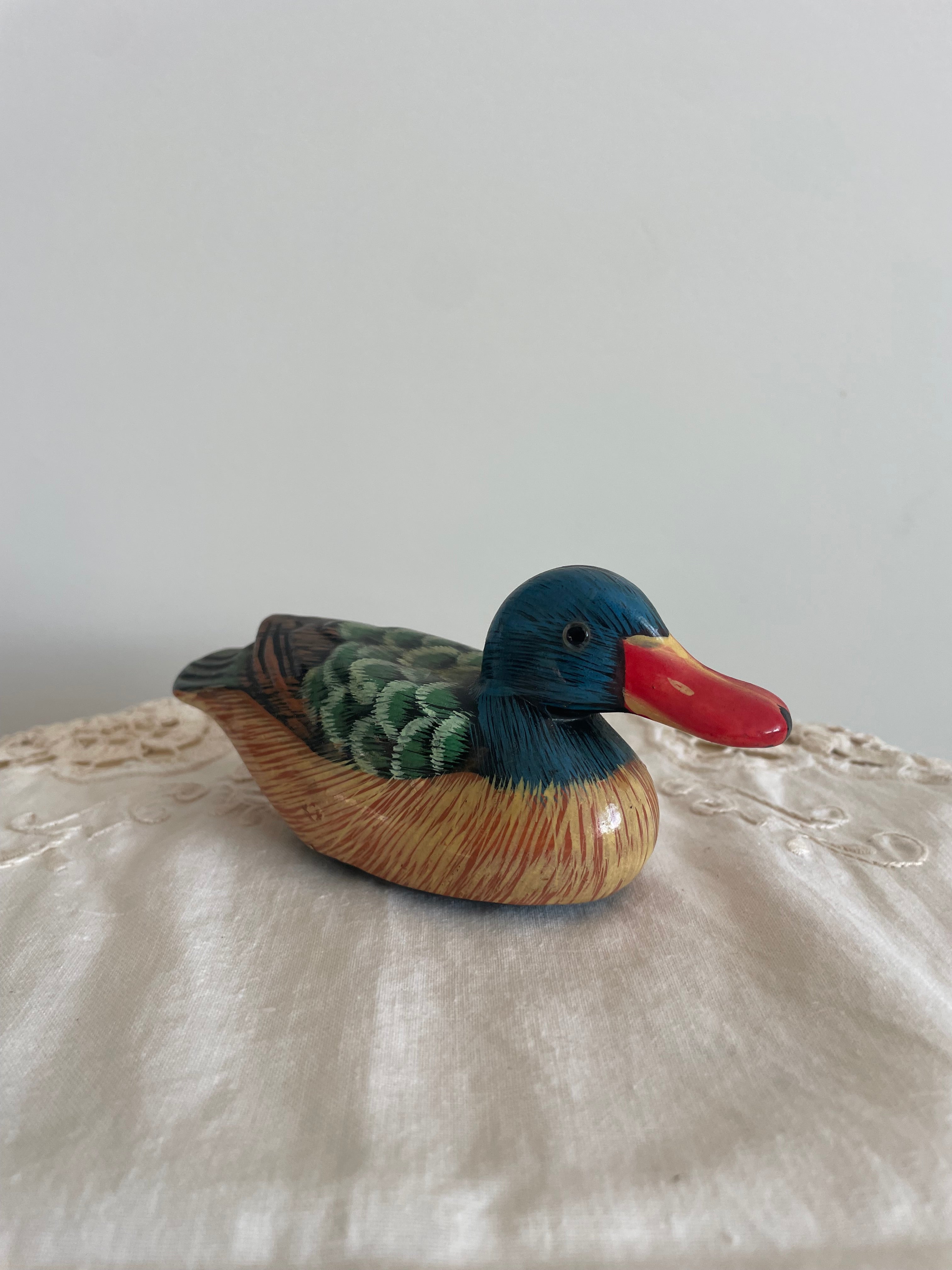 1960s Ceramic Mallard Duck