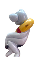 Bathing Beauty Vintage Ceramic Mouse with Life Preserver