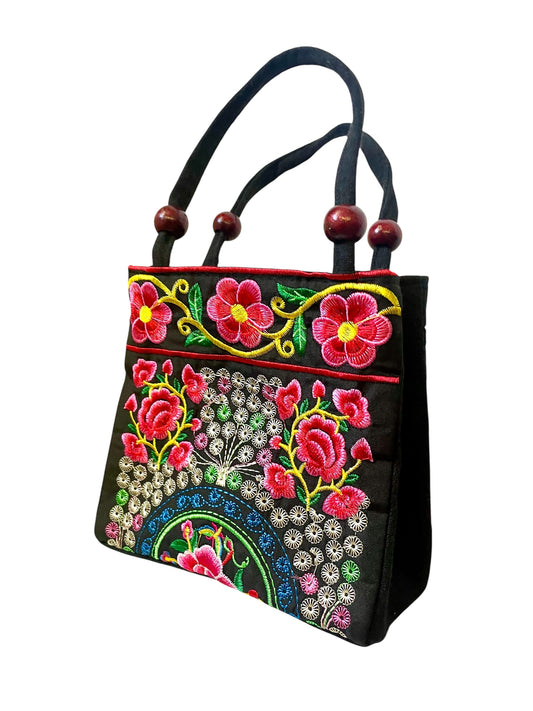 Preloved - Embroidered Thai Bag