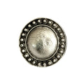 Large circle turkish adjustable chunky ring