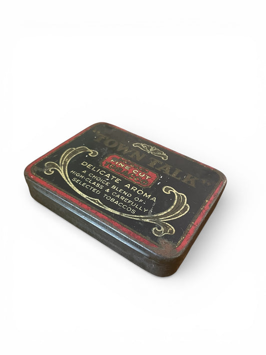 Town Talk Vintage Tobacco Tin