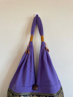 Hobo Style Elephant Cotton Bag