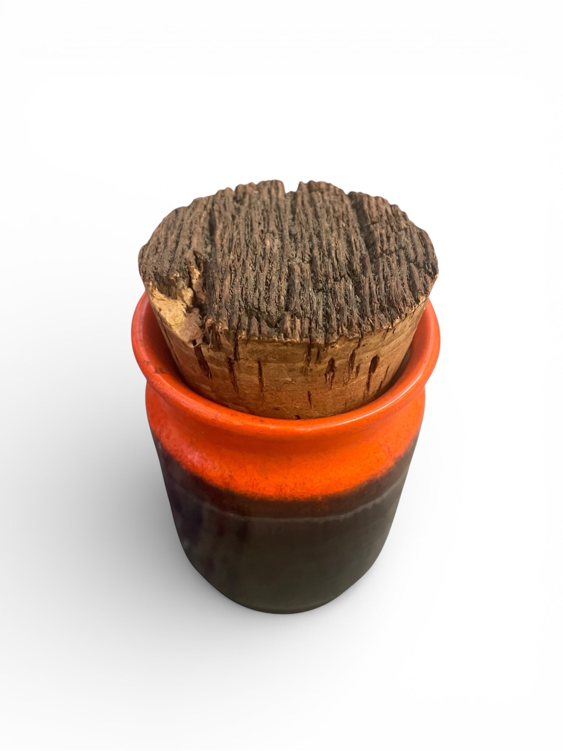Ellis Pottery Fat Lava Small Cannister