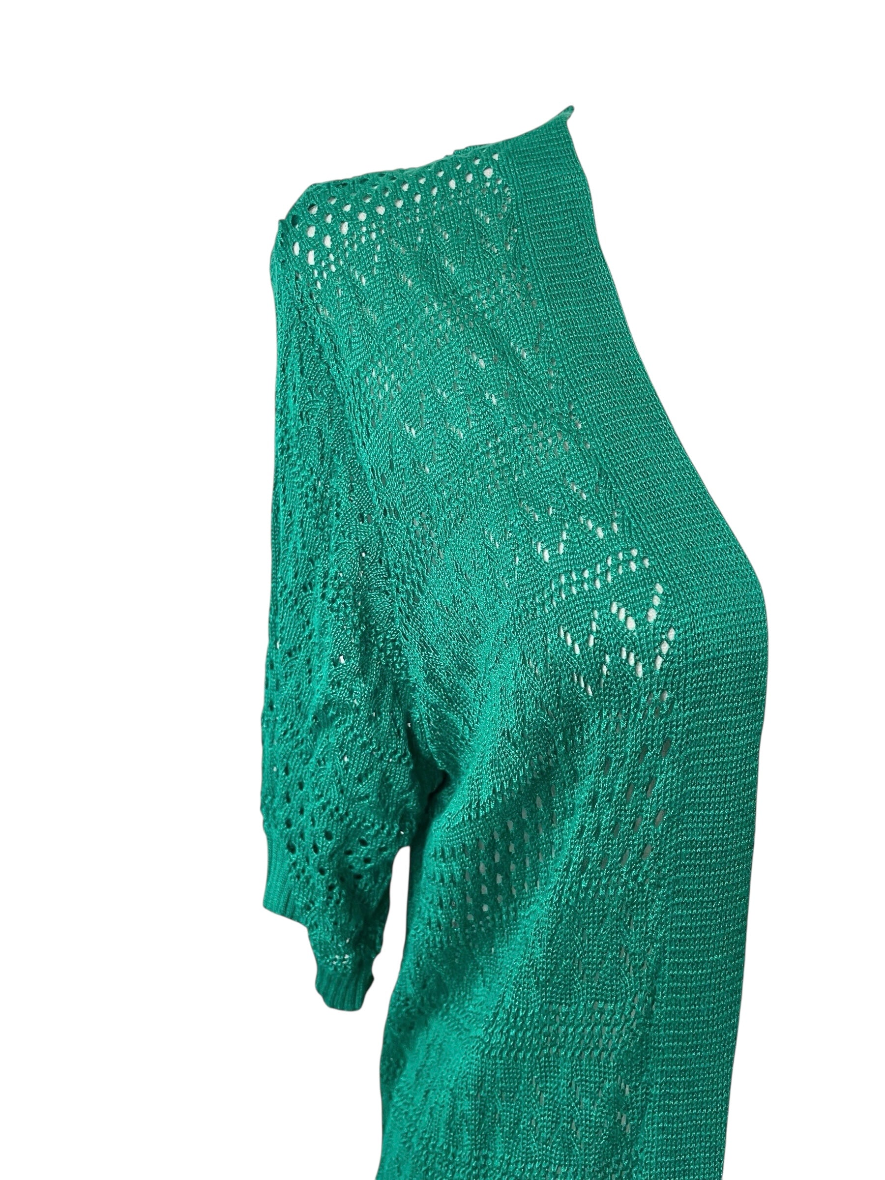 Green shirt sleeve cardigan - Millers