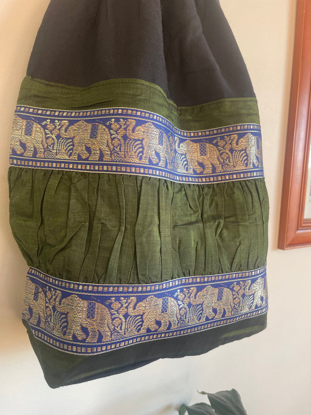 Hobo style Elephant Sling Bag