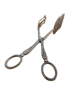 Silver Plated Ornate Pastry Tongs