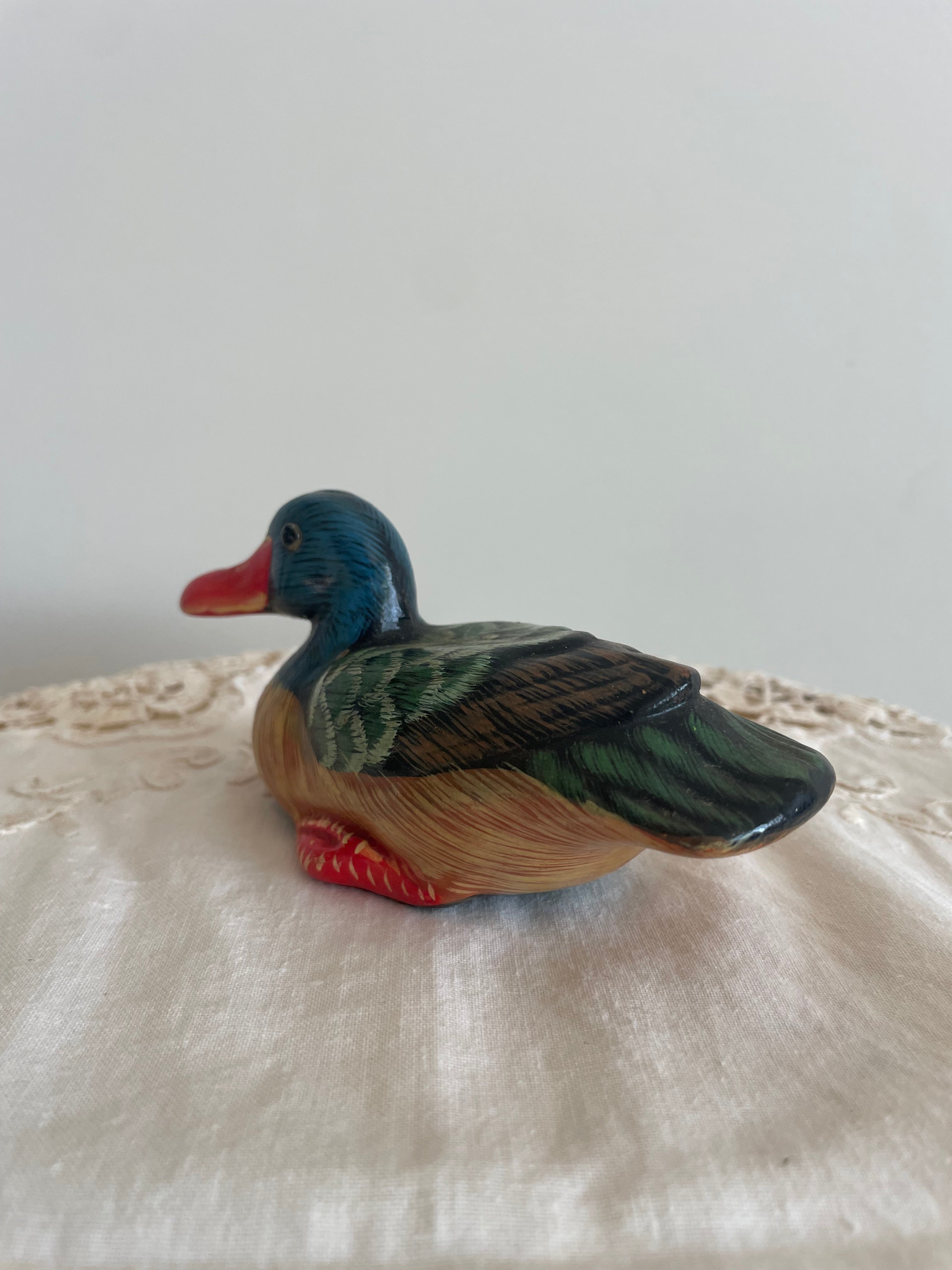 1960s Ceramic Mallard Duck