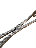 Silver Plated Ornate Pastry Tongs