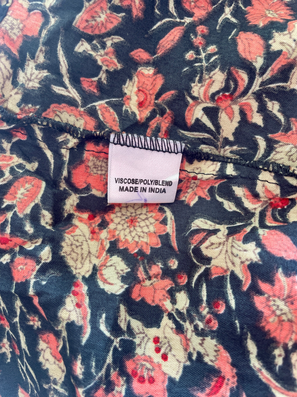 Tree Of Life Floral Wrap Kimono Dress / Robe