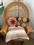 Decorative Retro Daisy Granny Throw Cushion