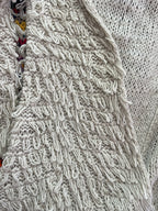 Loopy Mid Length Knit Cardigan