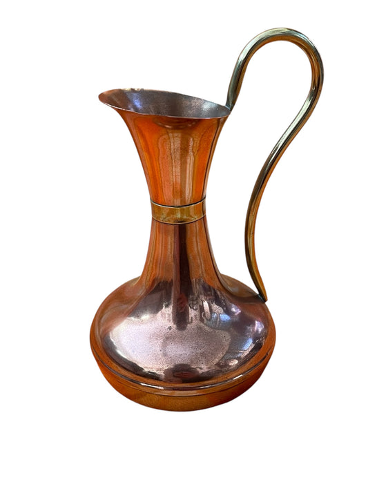 Vintage Copper & Brass Jug