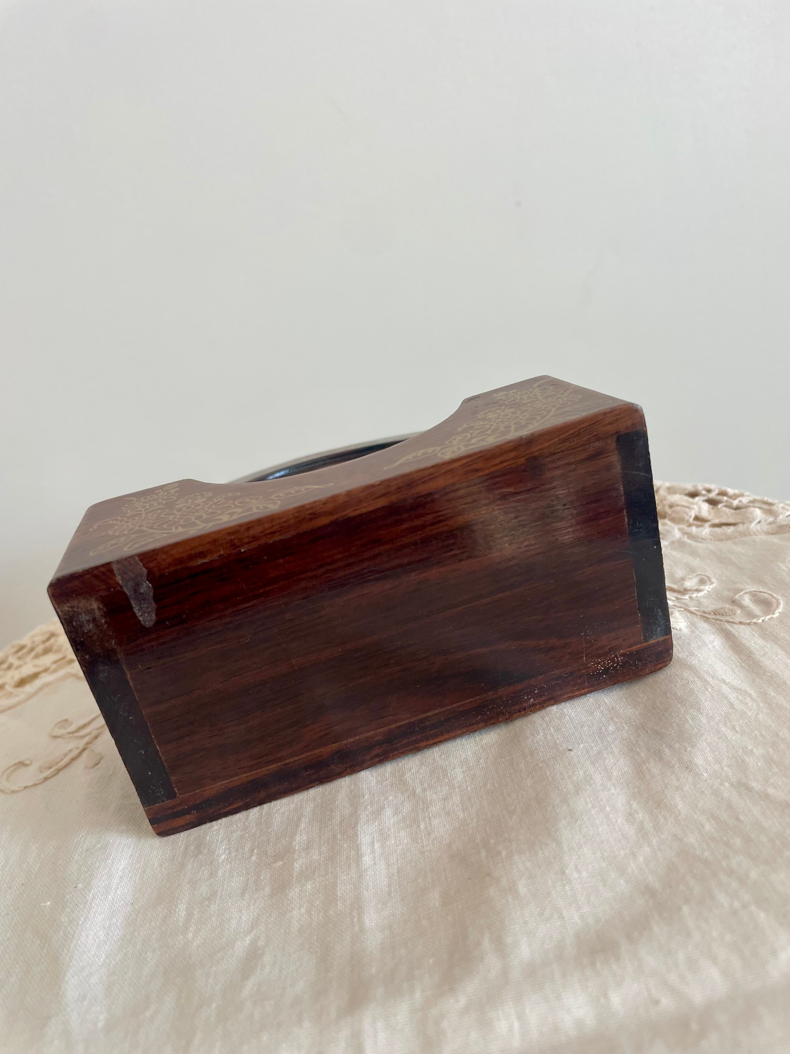 Vietnamese Vintage Lacquerwood coaster set