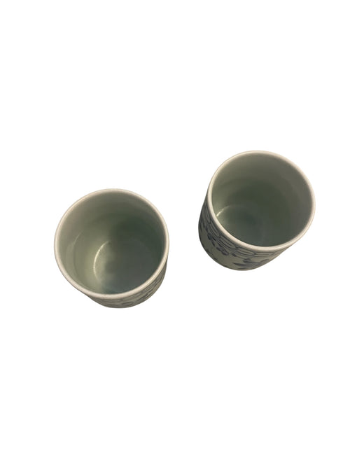 Arita Ware Porcelain Japanese Tea Cups