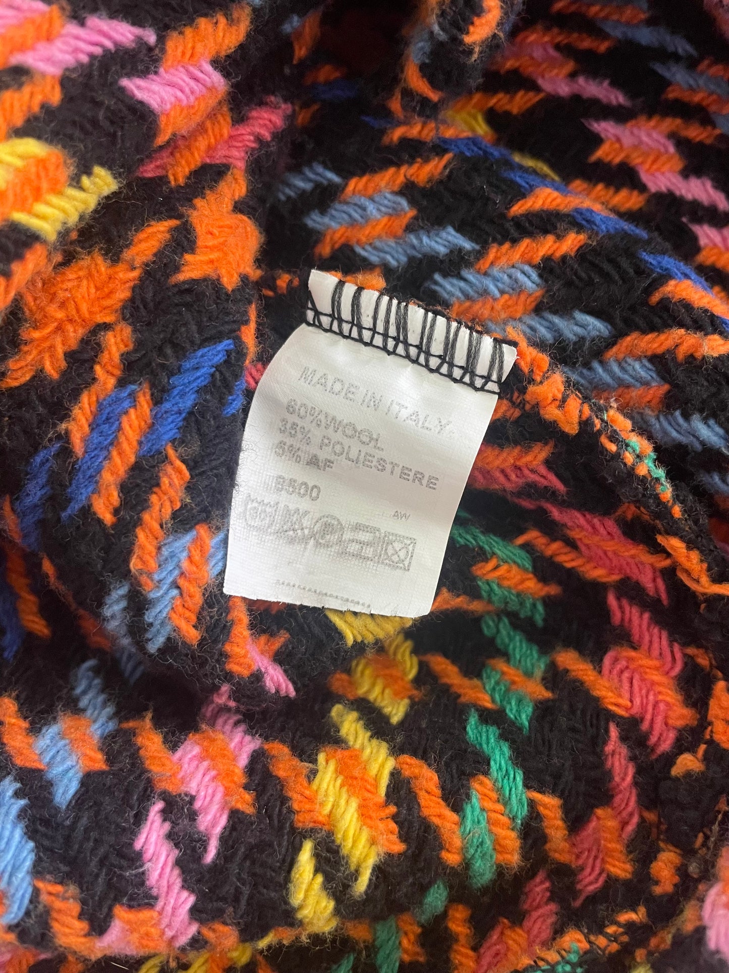 Vibrant Houndstooth Style Shacket