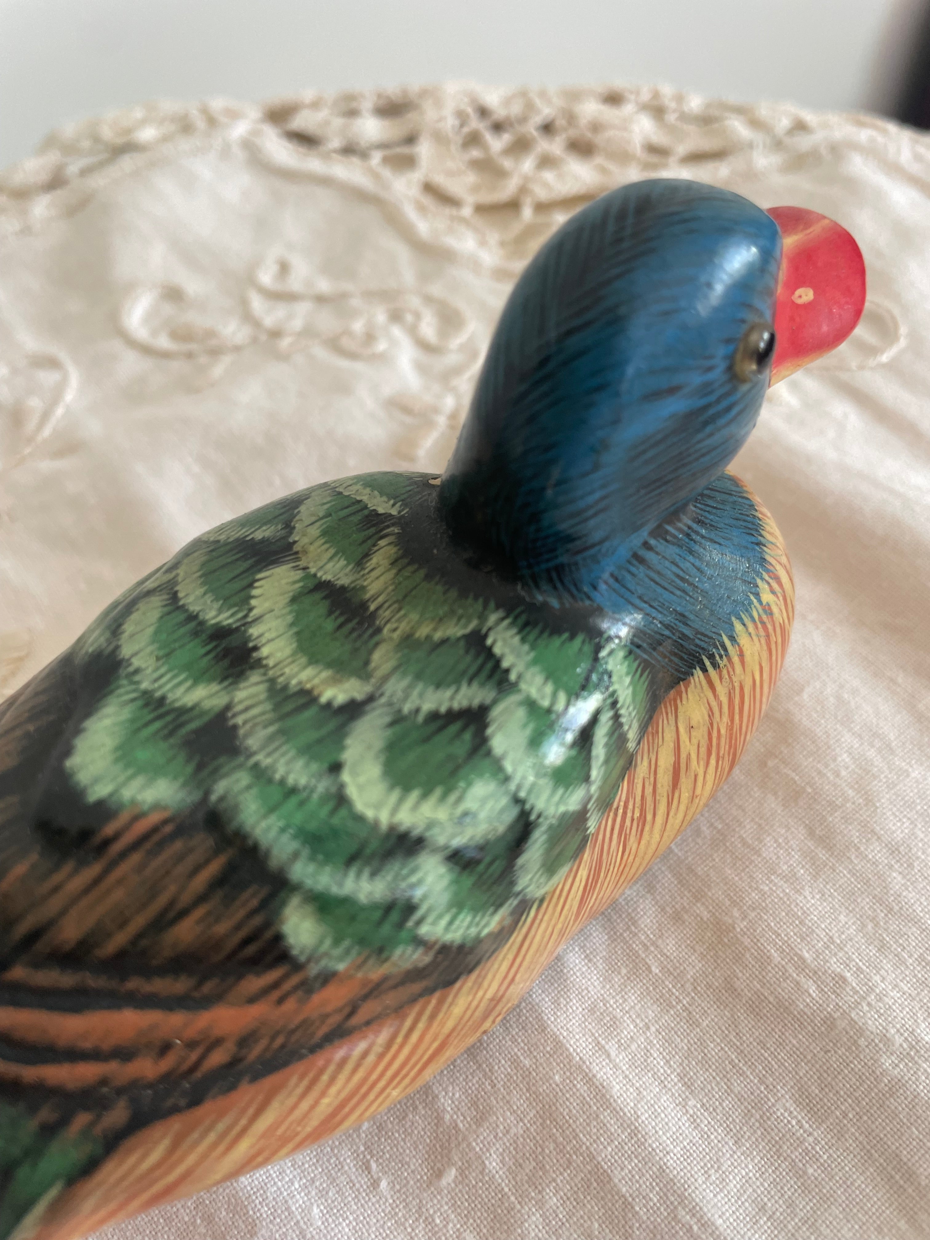 1960s Ceramic Mallard Duck