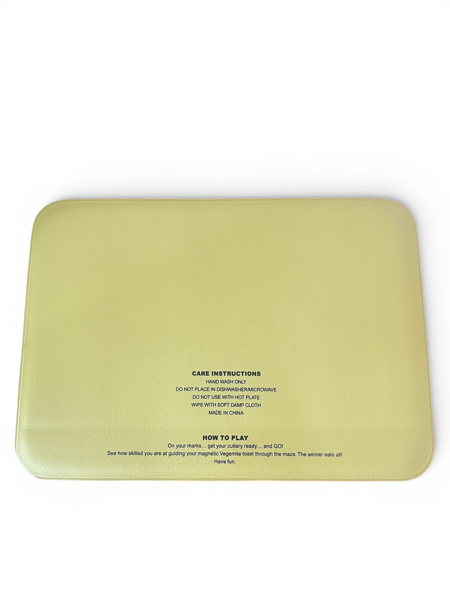 Vegemite Limited Edition Placemat Set with 2 Melamine Mugs c.2001