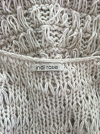 Loopy Mid Length Knit Cardigan