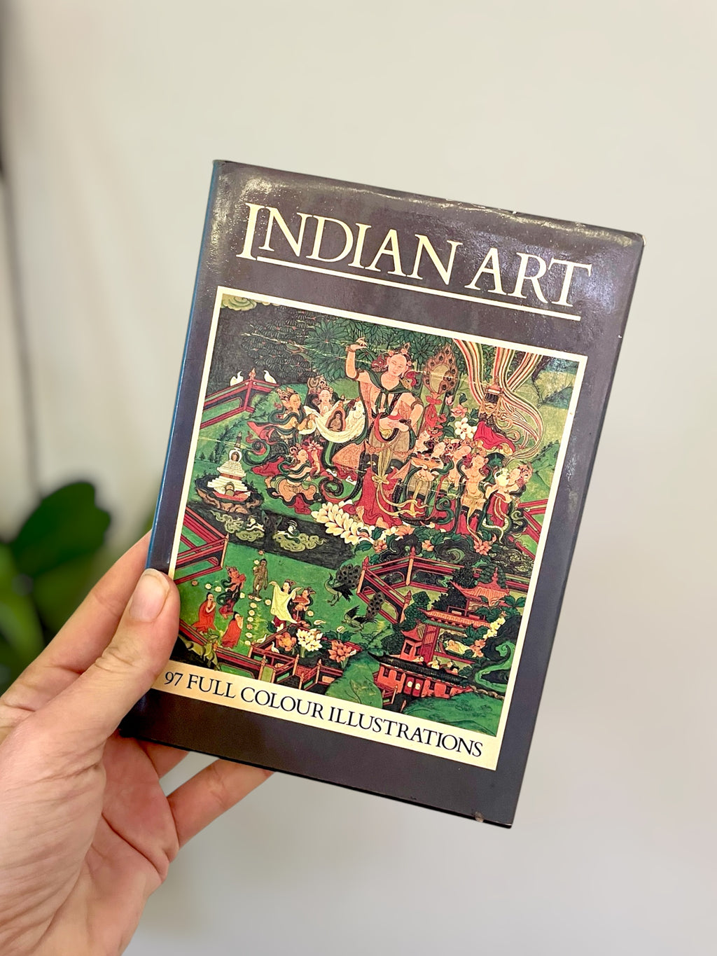 Vintage 1972 Indian Art Hardcover Book Fransesco Abbate