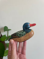 1960s Ceramic Mallard Duck
