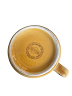 Set of 2 Vintage Ginger Stoneware Coffee Cups