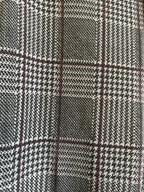 Plaid & Houndstooth Stretch Flare Pants