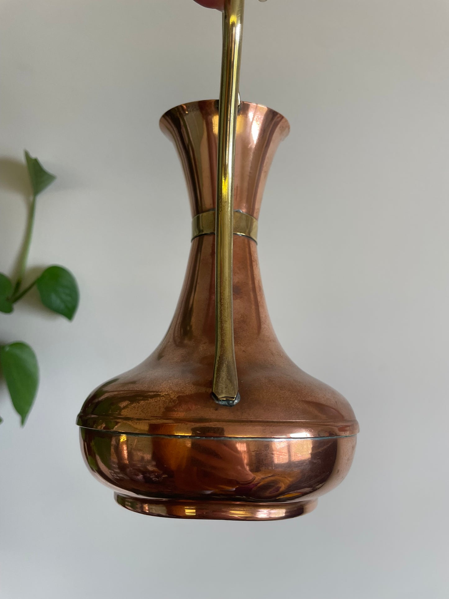 Vintage Copper & Brass Jug