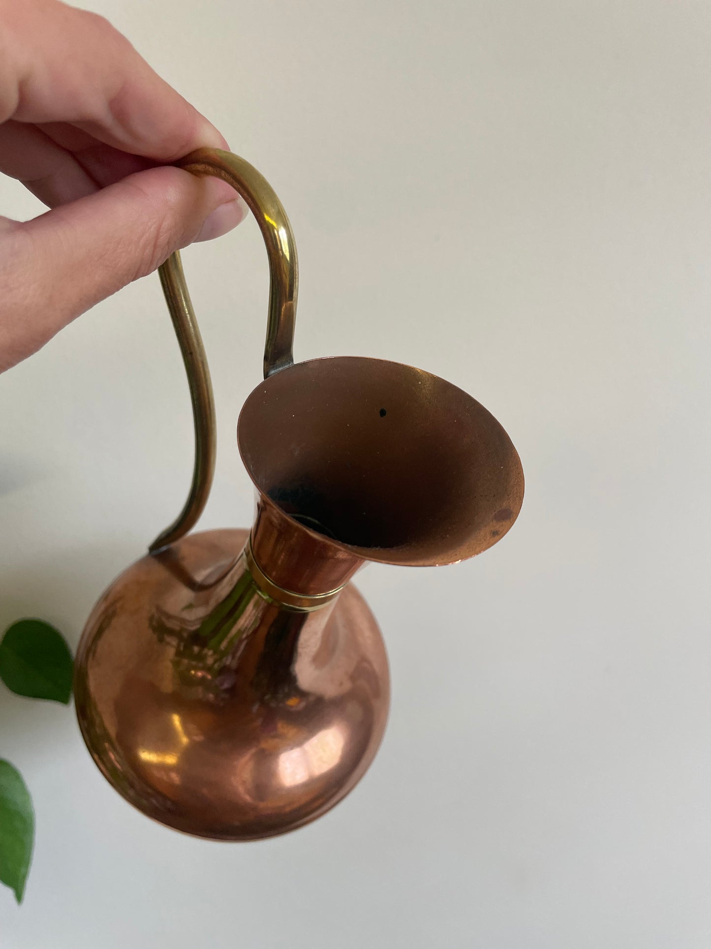 Vintage Copper & Brass Jug