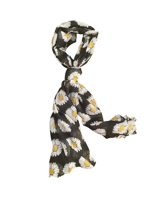 Daisy Print Scarf