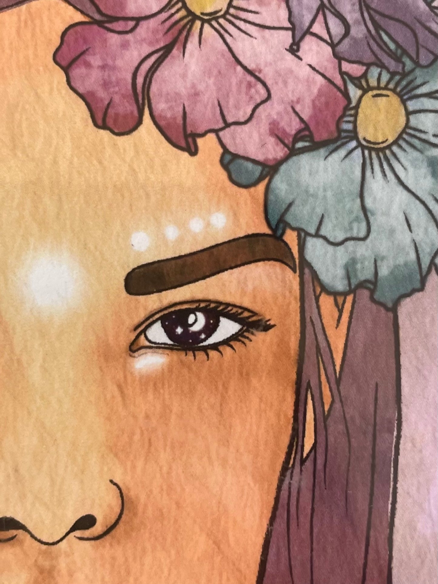 Framed Print “Luna Eyes” Original Artwork