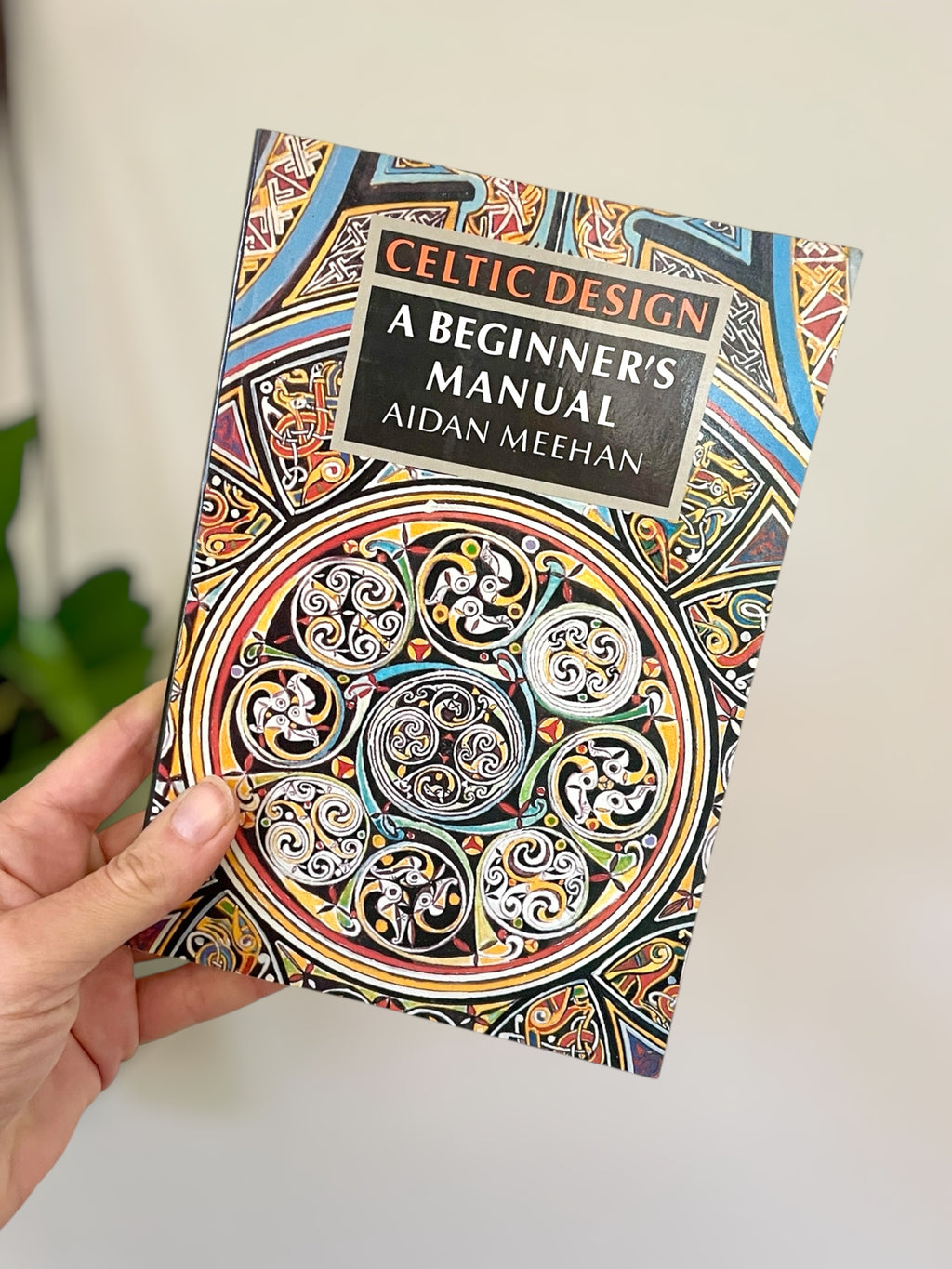 Vintage 1994 Celtic Design: A Beginner's Manual Paperback by Aidan Meehan
