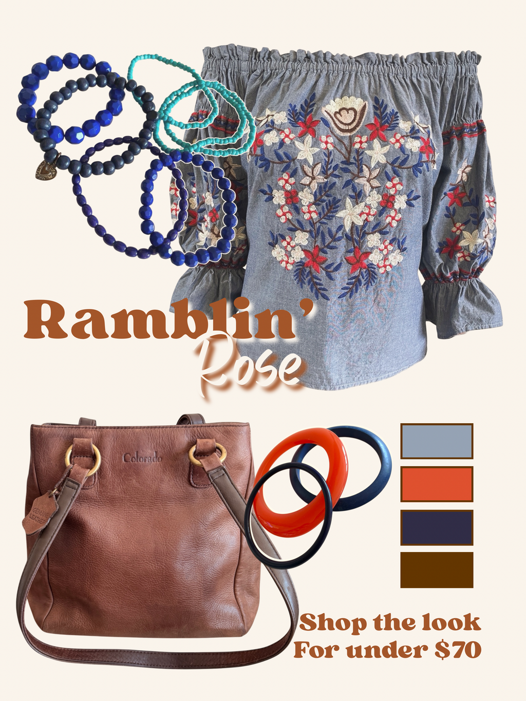 Ramblin’ Rose Outfit Bundle - Size 12
